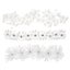 3 Pcs Rhinestone Hair Clip Rhinestone Headbands Women Bridal Headpieces Wedding Carousel 1