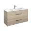 LeVivi York 1200mm Double Stack Wall-Hung Vanity Driftwood Carousel 1