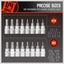 Steel Hex Bit 36pc Steel Socket Set Carousel 4