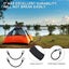 2 Pcs Bungee Cords Elastic Motorcycle Bungee Cord Elastic Clothesline Tent Cord Carousel 4