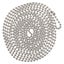 1 Set Blind Beaded Cord Curtain Bead Rope Roller Blind Chain With Metal Buckle Carousel 1