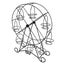 Rotating Display Stand Iron Cake Stand Cupcake Display Wedding Cake Rack Cake D Carousel 3