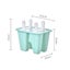 4 cell Ice Cube Tray Mini Icecube Tray Popsicles Molds Ice Cream Popsicle Moul Carousel 3