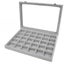 Jewelry Tray Lid Jewelry Box Lid Lockable Jewelry Storage Case Divided Jewelry Carousel 4