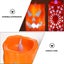2pcs Practical Halloween Led Lamp Halloween Decorative Candle Lamp Party Decors Carousel 3
