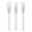 3 Pcs Cosmetology Kit Lip Brushes Makeup White Makeup Brushes Professional Make Carousel 1