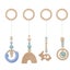 4 Pcs Baby Sensory Toys Baby Wooden Hanging Toys Kids Gym Toys Nursery Decors Carousel 1