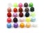 10pcs Round Plastic Toggle Clip Stopper Two Holes Cord Lock Stopper Paracord Carousel 4