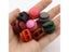10pcs Round Plastic Toggle Clip Stopper Two Holes Cord Lock Stopper Paracord Carousel 5
