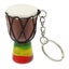 African Drum Key Ring Pendant African Drum Key Ring Pendant Instrument Hanging Carousel 1