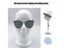 Practical Foam Flocking Head Mold Wigs Glasses Hat Scarf Display Holder Stand Carousel 6