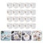 20 Pcs Heart Chocolate Paper Small Cake Box Dessert Container Single Cupcake Bo Carousel 4