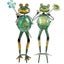 2pcs Courtyard Light Frog Shaped Solar Light Lawn Solar Lamp Lamp For Yard Carousel 1