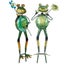 2pcs Courtyard Light Frog Shaped Solar Light Lawn Solar Lamp Lamp For Yard Carousel 2