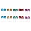 20pcs Box Pills Accessory Pills Dispenser Pills Case For Outdoor Home Trip Tra Carousel 2