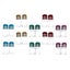 20pcs Box Pills Accessory Pills Dispenser Pills Case For Outdoor Home Trip Tra Carousel 3
