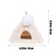Winter Hammock Small Pet Hammock Parrot Winter Warm Bed Hamster Plush Bedding B Carousel 3
