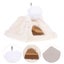 Winter Hammock Small Pet Hammock Parrot Winter Warm Bed Hamster Plush Bedding B Carousel 4