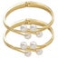 2pcs Metal Curtain Tie Backs Curtain Tiebacks Pearl Decor Curtain Clips Curtain Carousel 1