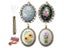 Pastoral Style Embroidery Pendant Kits With Needle Thread For Diy Art Crafts Carousel 3