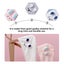 3pcs Cartoon Hair Drying Hat Hair Towel Wraps Shower Caps Drying Hair Towel Carousel 2