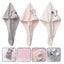 3pcs Cartoon Hair Drying Hat Hair Towel Wraps Shower Caps Drying Hair Towel Carousel 3