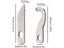 2PCS For Brother Serger Blade For Brother 1034D Upper And Lower Knife X77683001 Carousel 7