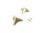 12pcs Mini Decor Antique Brass Golden Silver Jewelry Chest Wine Gift Box Wooden Carousel 1