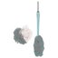 4pcs Shower Bath Ball Foaming Mesh Ball Long Handle Shower Scrubber Brush Carousel 3