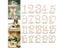 1-20 Numbers Wood Signs Wedding Table Number Wooden Table Numbers Rustic Carousel 3