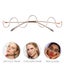 Diamond Glasses Novelty Eyewear Eye Glasses Spectacle Frame Fashionable Glasses Carousel 2