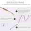 Diamond Glasses Novelty Eyewear Eye Glasses Spectacle Frame Fashionable Glasses Carousel 3