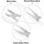 3pcs Round Nose Pliers Beading Jewellery Making Tools Wire Cutters Combo Tools Carousel 10