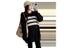 Westernized Pregnant Women's Autumn-winter New Korean Stripe Mid-length Sweater Carousel 6
