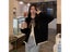 Korean Style Winter Pregnancy Sweater With Floral Scarves Plus Size Maternity Carousel 2