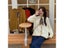 Korean Style Winter Pregnancy Sweater With Floral Scarves Plus Size Maternity Carousel 3