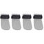 4 Pcs Nail Protector Cat Shoes Shower Cat Paw Covers Kitten Nails Caps Cat Bath Carousel 1