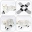 4 Pcs Nail Protector Cat Shoes Shower Cat Paw Covers Kitten Nails Caps Cat Bath Carousel 2