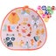 1 Set Portable Space Theme Dart Board Toy Kit Shooting Sticky Target Toy Carousel 3
