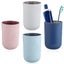 4 Pcs Travel Toothbrush Tumblers Mouthwash Cups Simple Style Home Bathroom Toot Carousel 1
