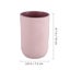 4 Pcs Travel Toothbrush Tumblers Mouthwash Cups Simple Style Home Bathroom Toot Carousel 5