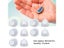 10pcs 8mm Hearing Aid Dome Silicone Pack Transparent Washable Antistatic For Carousel 3