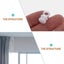 100 Pcs Versatrack Curtain Roller Ceiling Track Rollers Drapery Track Roller Ca Carousel 3