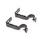 6pcs 18 22mm Adjustable Curtain Rod Bracket Wall mounted Curtain Pole Drapery B Carousel 2