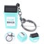 Classification Trash Bin Keychain Key Ring Stylish Key Hanging Decoration Key H Carousel 3