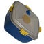 1 Set Portable Microwavable Bento Box Salad Box Double Layer Food Holder navy Carousel 2