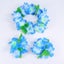 1 Set 4pcs Hawaiian Garland Necklace Bracelets Thicken Tropical Beach Party Fan Carousel 3
