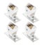 4 Pcs Roller Blinds Windows Austrian Blind Cord Lock Cord Shade Lock Curtain Co Carousel 2