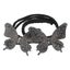 1pc Hair Bun Maker Butterflies Rhinestones Hair Accessory Donut Curler Hair Sty Carousel 1