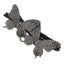 1pc Hair Bun Maker Butterflies Rhinestones Hair Accessory Donut Curler Hair Sty Carousel 2